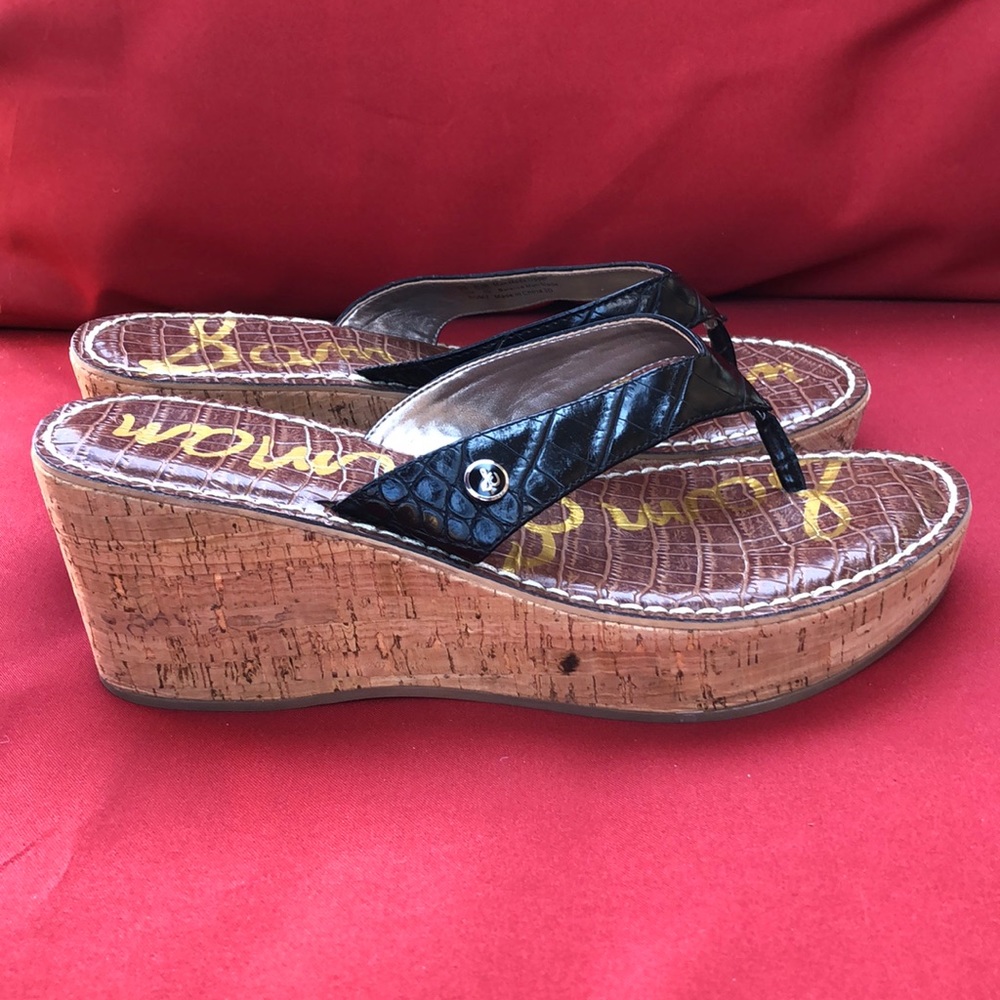 SAM EDELMAN ROMY WEDGE SANDALS